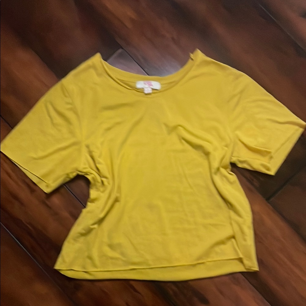 Yellow Girls Top